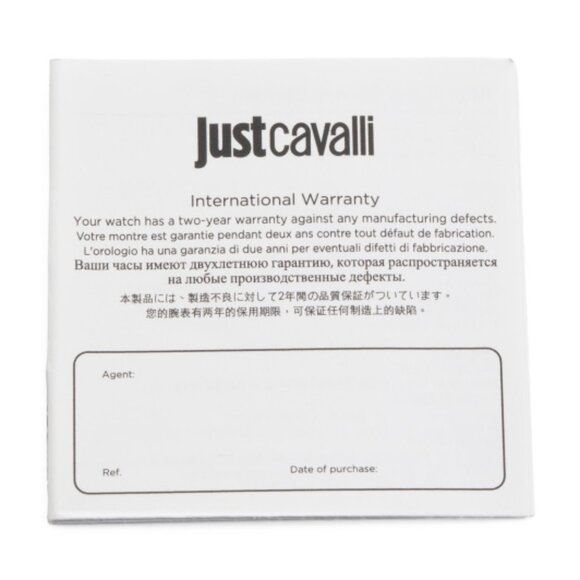 JUST CAVALLI Women's Stainless Steel Mother Of Pearl Wrap Watch - Picture 5 of 5